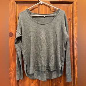 Madewell Light Green Long Sleeve Light Sweater